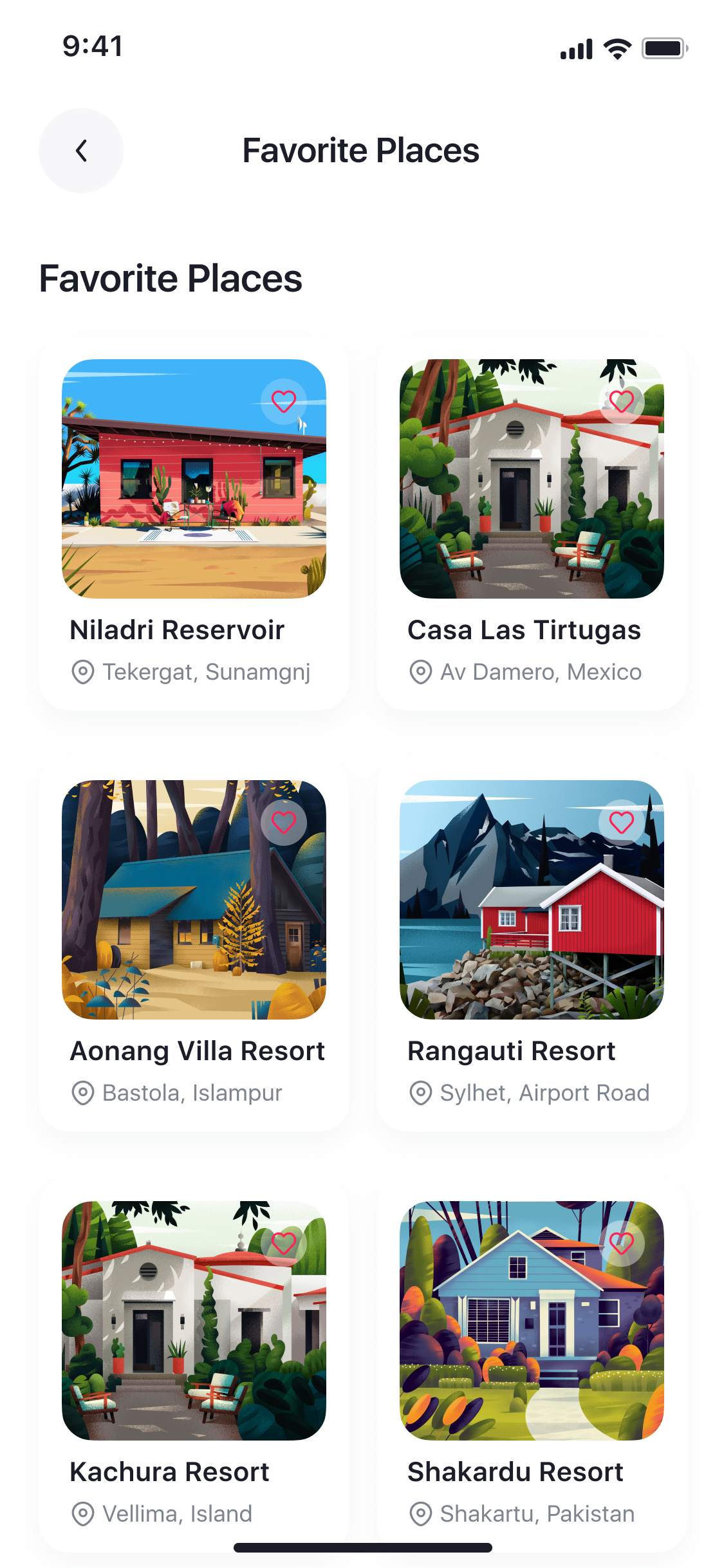 Favorite Places